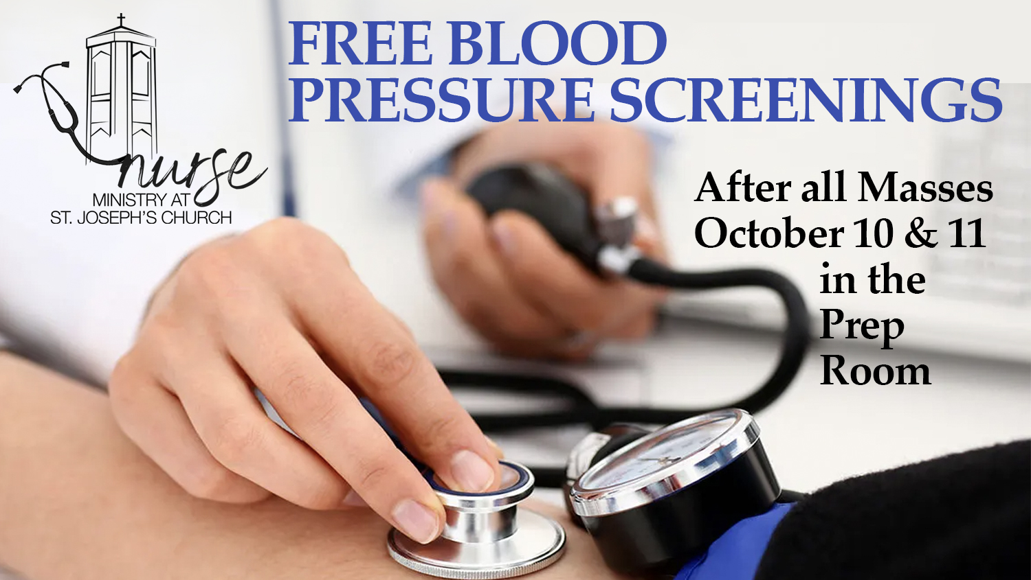 Free Blood Pressure Screenings