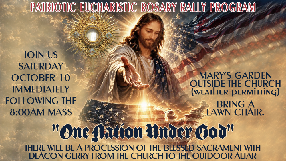 Patriotic Eucharistic Rosary Rally 2026