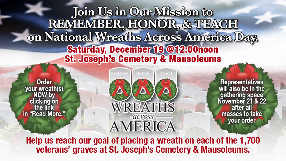 Wreaths Across America 2026 ~ Help Us Reach Our Goal